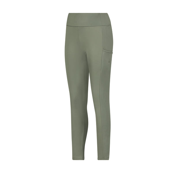 Spyder Womans Polar Fleece Bonded Leggings - Agave