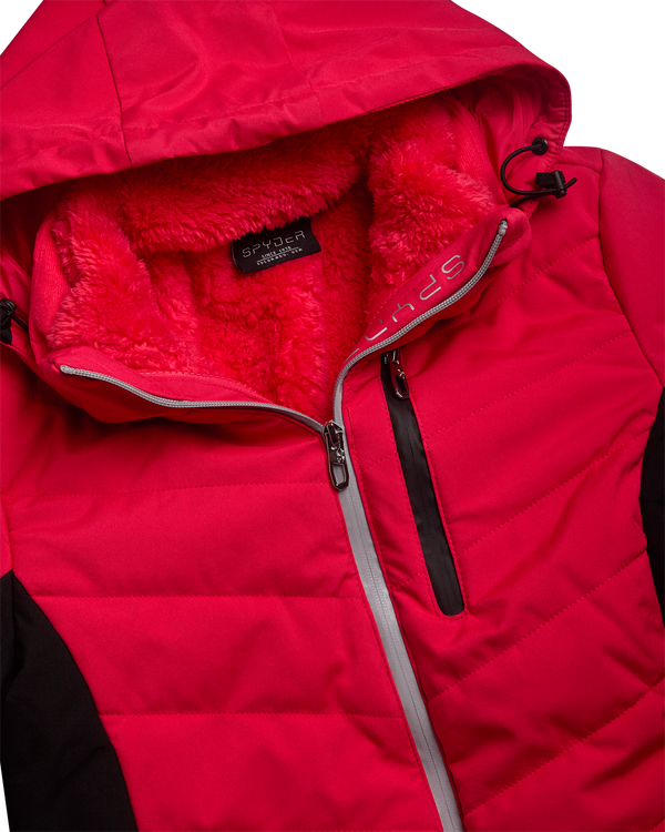Spyder Womens 3 In 1 Jacket - Prism Pink