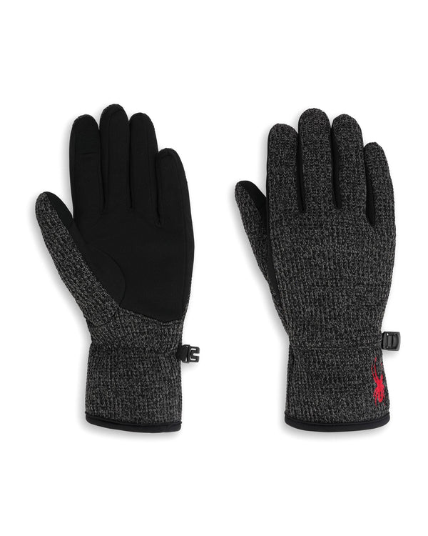 spyder Womens Bandita Gloves - Limestone Black