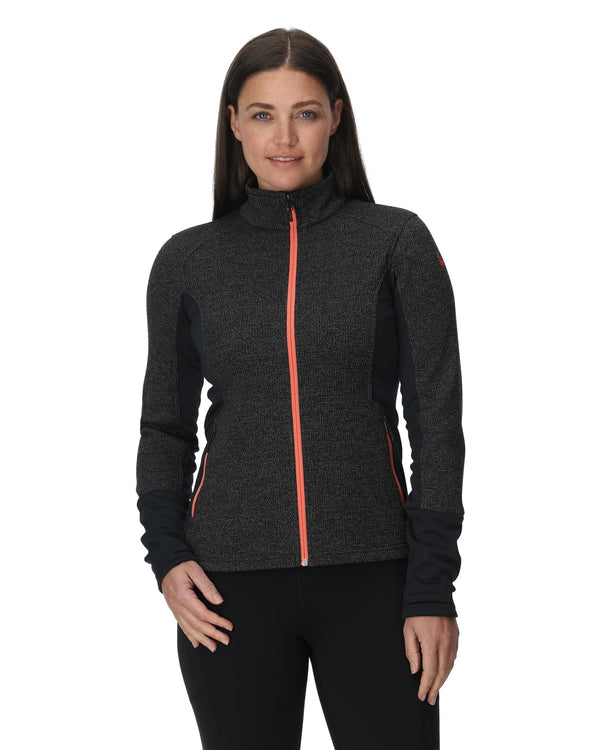 Spyder Womens Bandita Sweater - Limestone Black