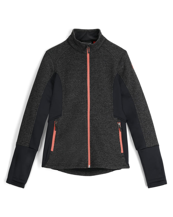 spyder Womens Bandita Sweater - Limestone Black