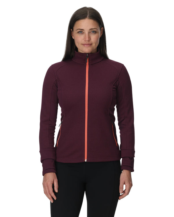 Spyder Womens Bandita Sweater- Plum
