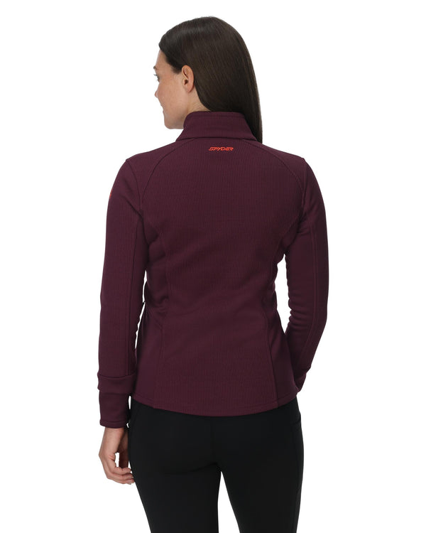 Spyder Womens Bandita Sweater- Plum
