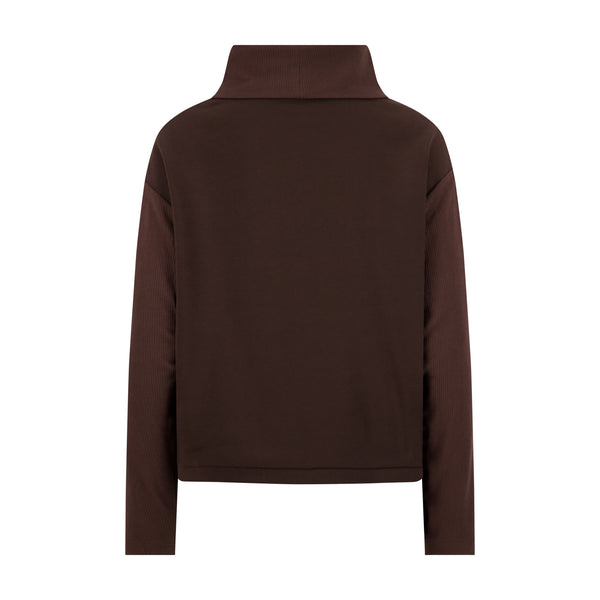 Spyder Womens Cowl Neck Fleece - Cocoa