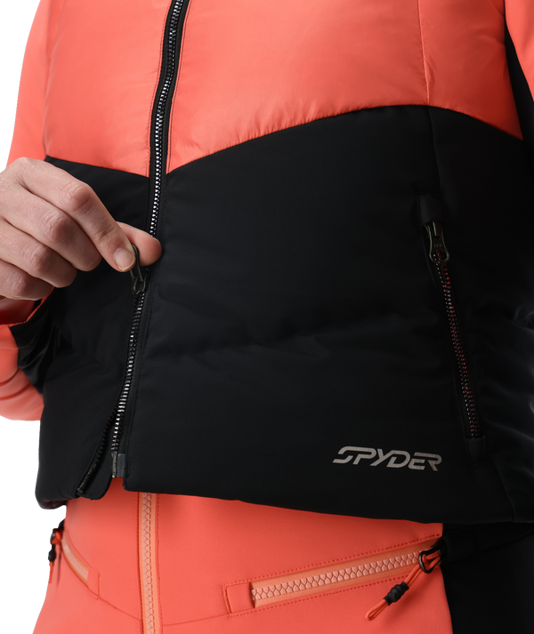 Spyder Womens Eastwood Down Vest - Black