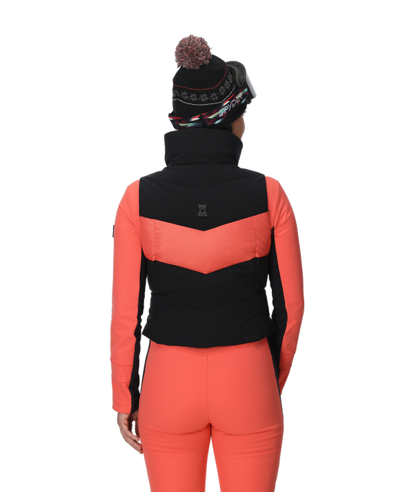 Spyder Womens Eastwood Down Vest - Black