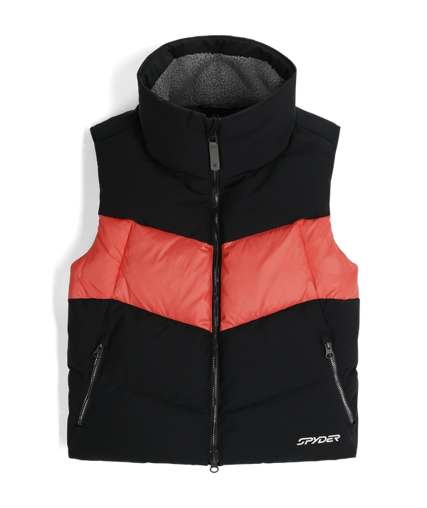 spyder Womens Eastwood Down Vest - Black