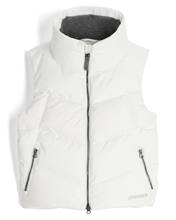 spyder Womens Eastwood Down Vest - White