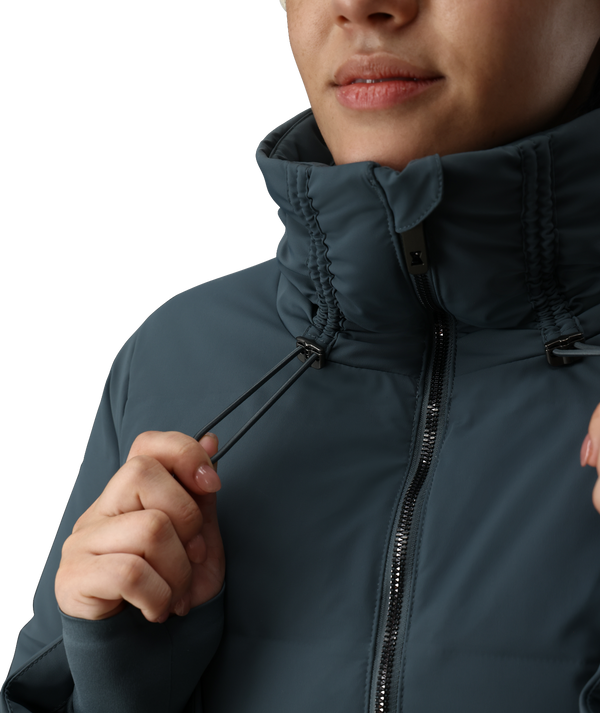 Spyder Womens Falline Down Jacket - Slate Blue