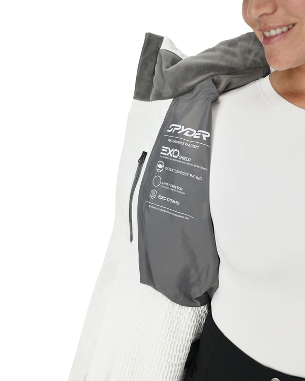 Spyder Womens Haven Jacket - White