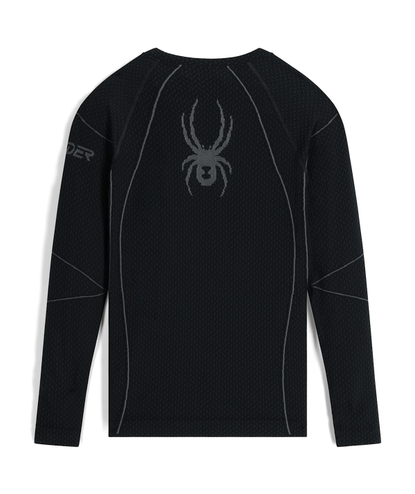 Spyder Womens Momentum Baselayer Top- Black