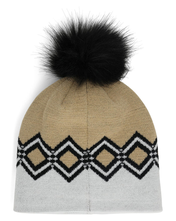 Spyder Womens Mountain Beanie - White