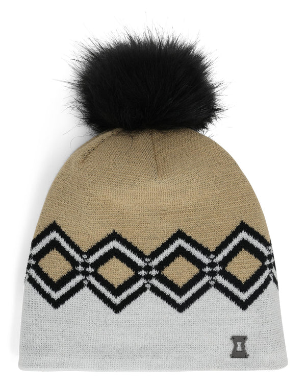 spyder Womens Mountain Beanie - White