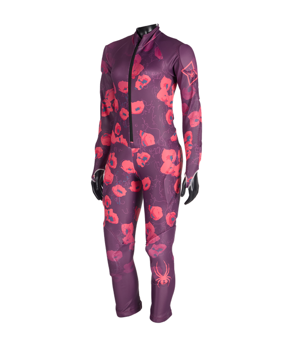 spyder Womens Performance GS Race Suit - Plum