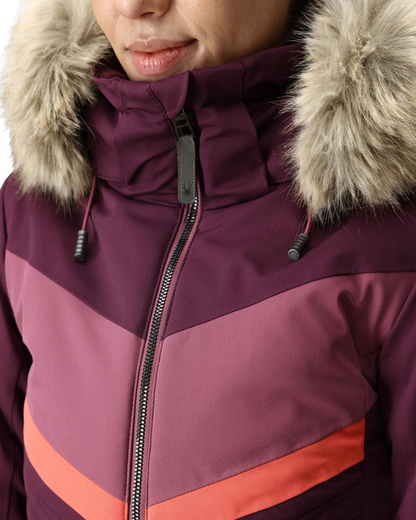 Spyder Womens Primrose Jacket - Plum