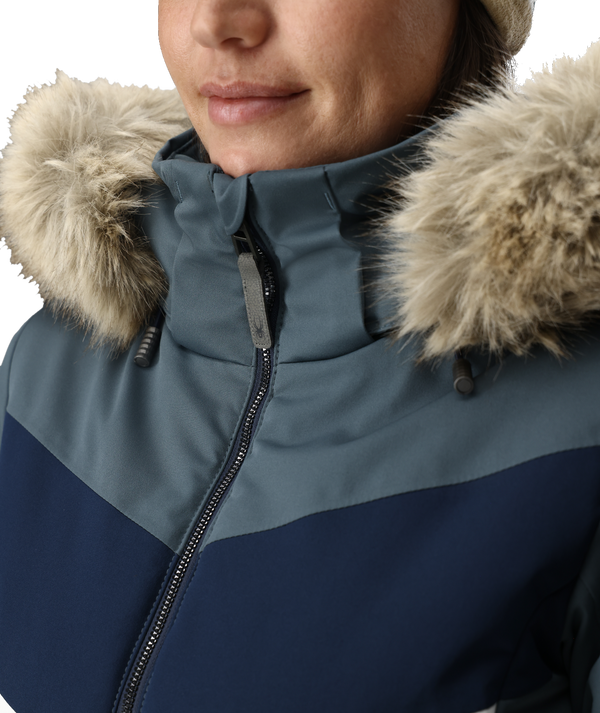 Spyder Womens Primrose Jacket - Slate Blue