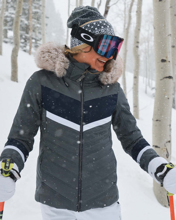 Spyder Womens Primrose Jacket - Slate Blue