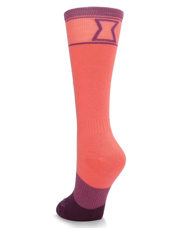 Spyder Womens Pro Liner Ski Socks - Coral Haze