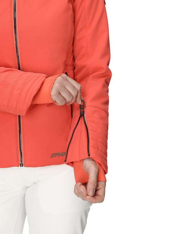 Spyder Womens Schatzi Jacket - Coral Haze