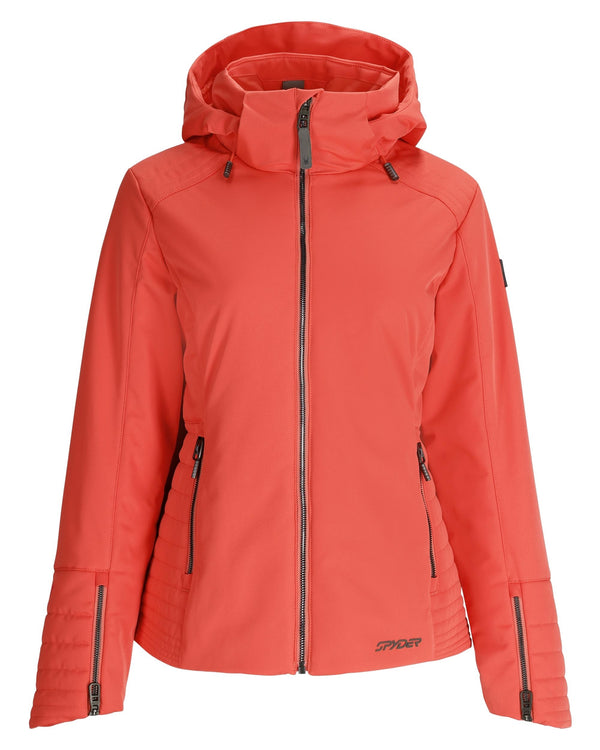 spyder Womens Schatzi Jacket - Coral Haze