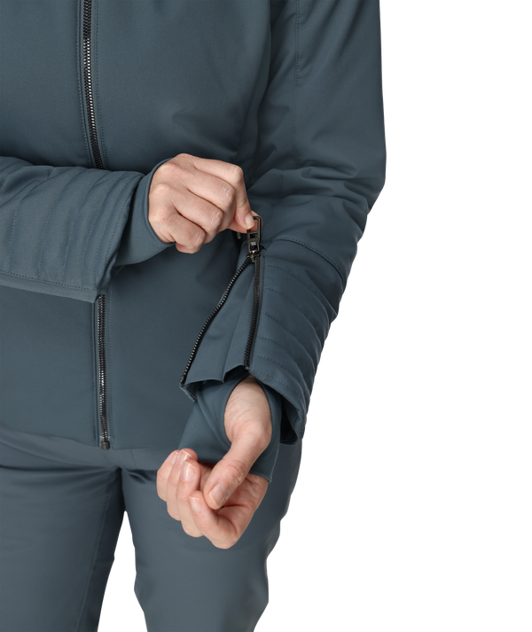 Spyder Womens Schatzi Jacket- Slate Blue