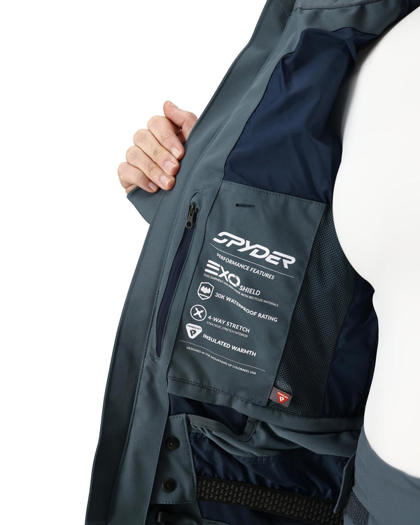 Spyder Womens Schatzi Jacket- Slate Blue