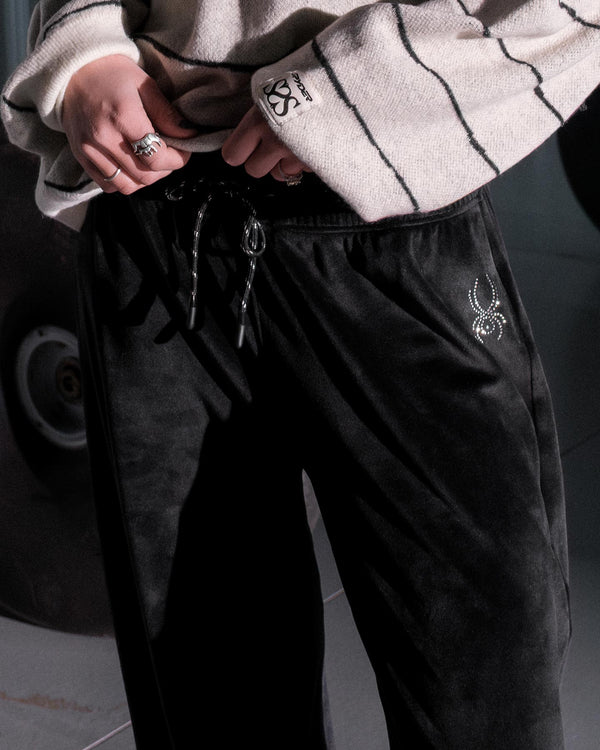 Spyder Womens Society Shimmer Pants - Society Black