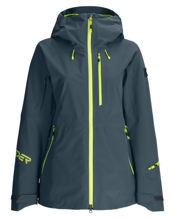 spyder Womens Solitaire Jacket - Slate Blue
