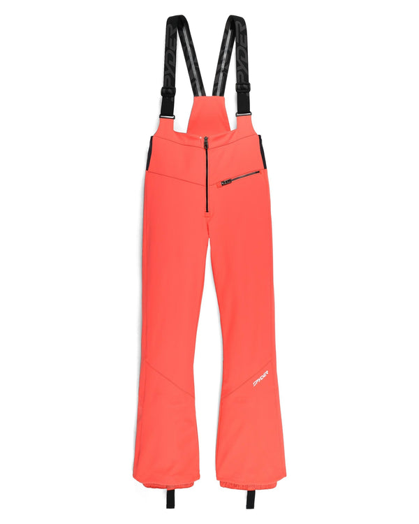 spyder Womens Strutt Bib Pants- Coral Haze