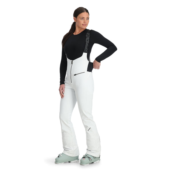 Spyder Womens Strutt Bibs - White