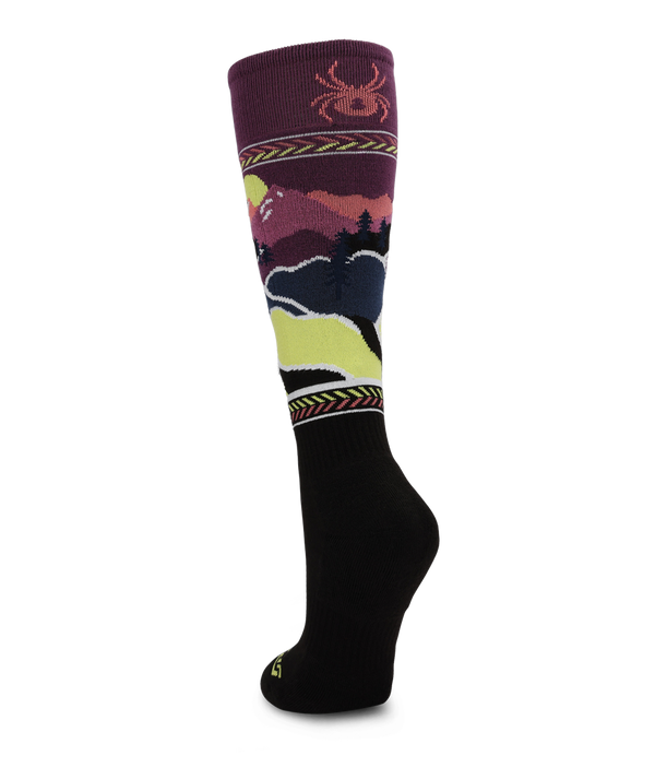 Spyder Womens Sweep Ski Socks - Multi