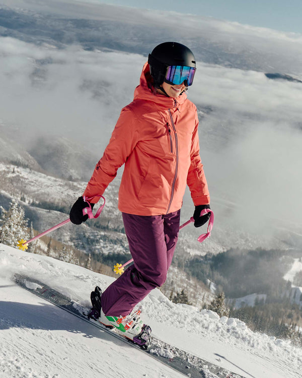 Spyder Womens Temerity Jacket - Coral Haze