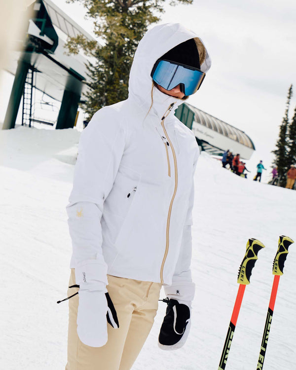Spyder Womens Temerity Jacket - White