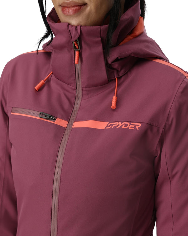 Spyder Womens Titania Jacket - Acai