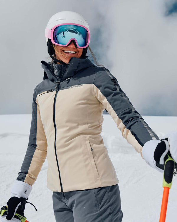 Spyder Womens Titania Jacket - Sanddune