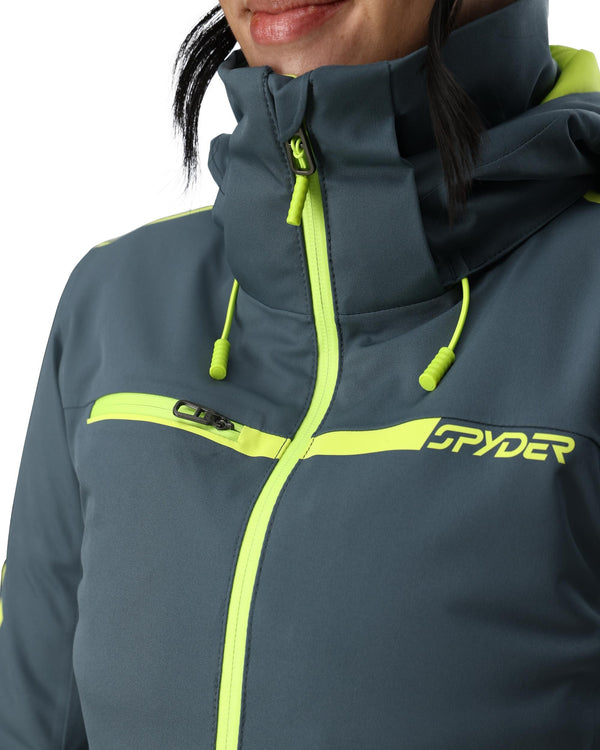Spyder Womens Titania Jacket - Slate Blue
