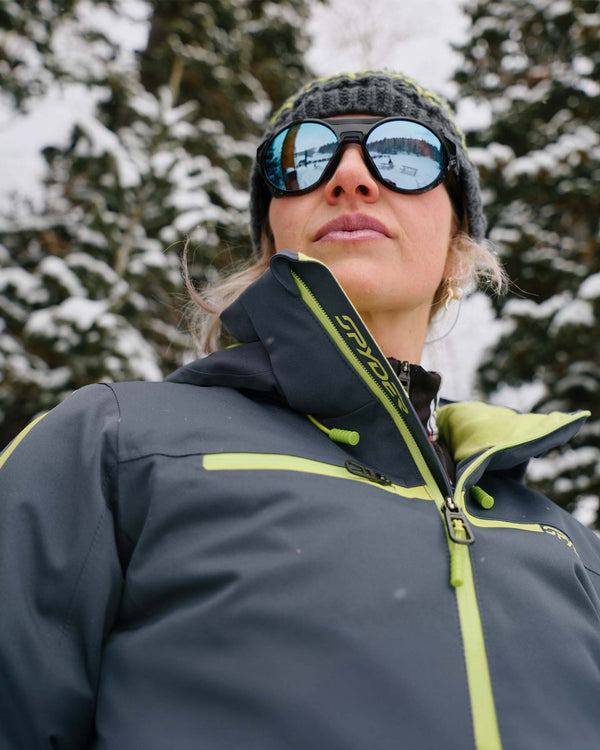 Spyder Womens Titania Jacket - Slate Blue