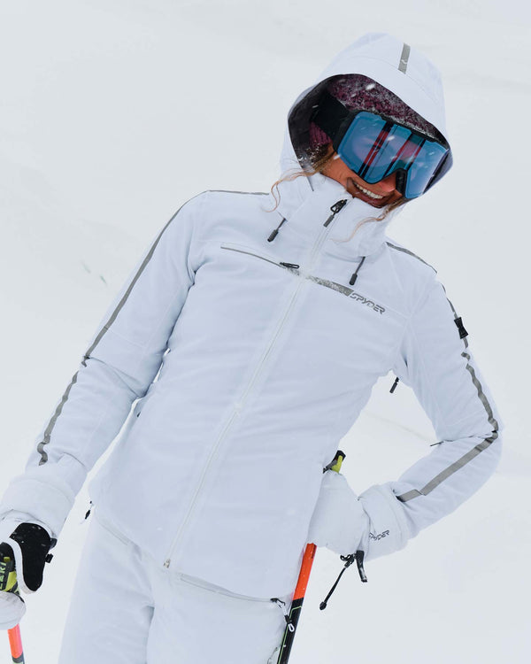 Spyder Womens Titania Jacket - White