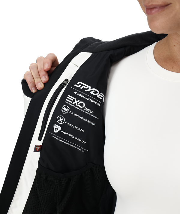 Spyder Womens Vida Jacket - White