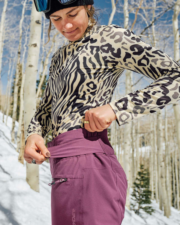 Spyder Womens Winner Pants - Plum