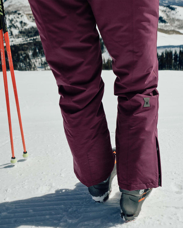 Spyder Womens Winner Pants - Plum