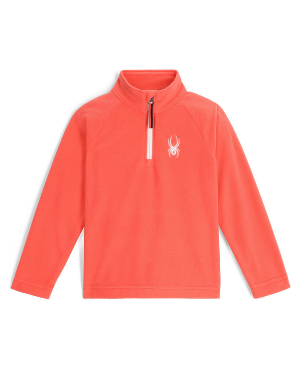 spyder Toddler Speed Fleece Half Zip T-Neck - Coral Haze