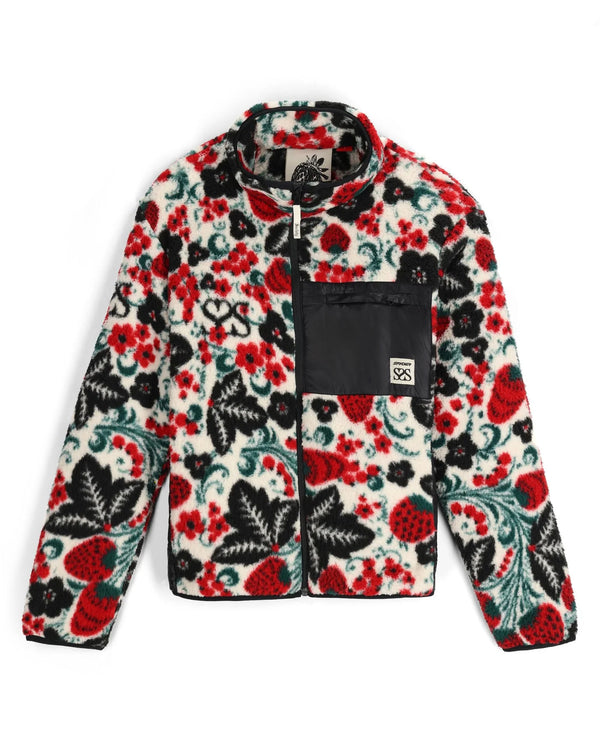 spyder Womens Society Fleece Jacket - Society Racing Green