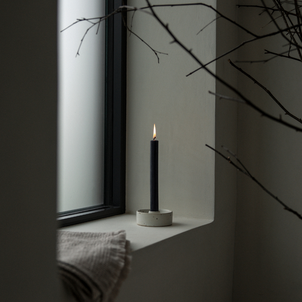 St. Eval Candle Company Charcoal 7/8" X 10"