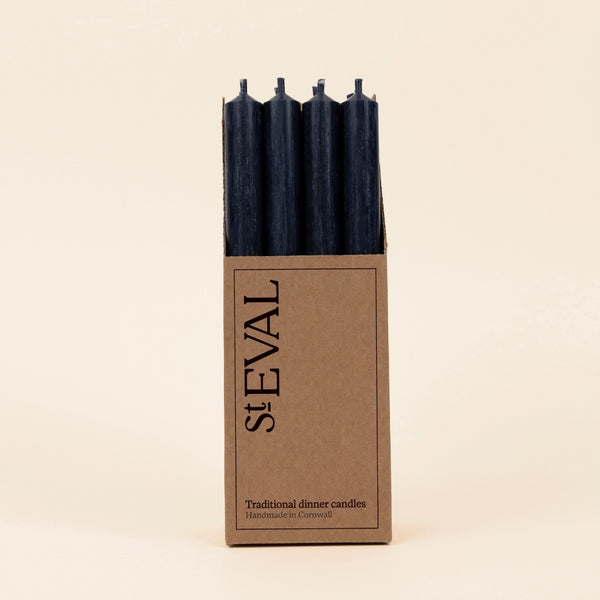 st. eval candle company Charcoal 7/8" x 10"