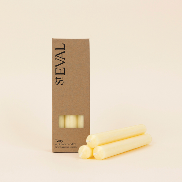 st. eval candle company Ivory