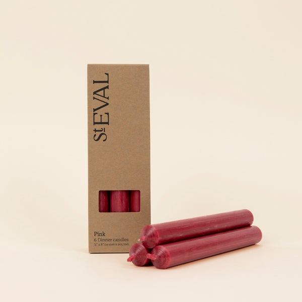 st. eval candle company Pink