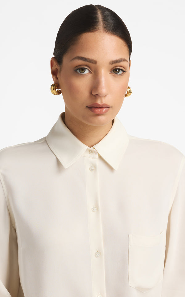 St. John Christina Caruso Baby Triple Hoop Earring GD00