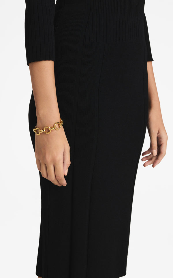 St. John Christina Caruso Italian Chain Bracelet GD00