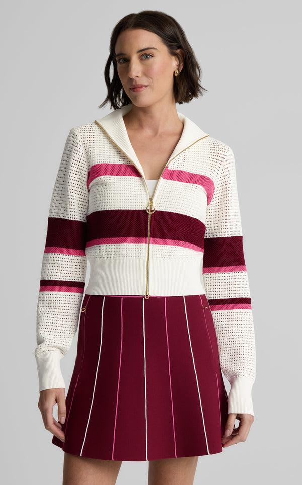 st. john Savannah Sweater in St. John x Malbon Open Knit WCRG